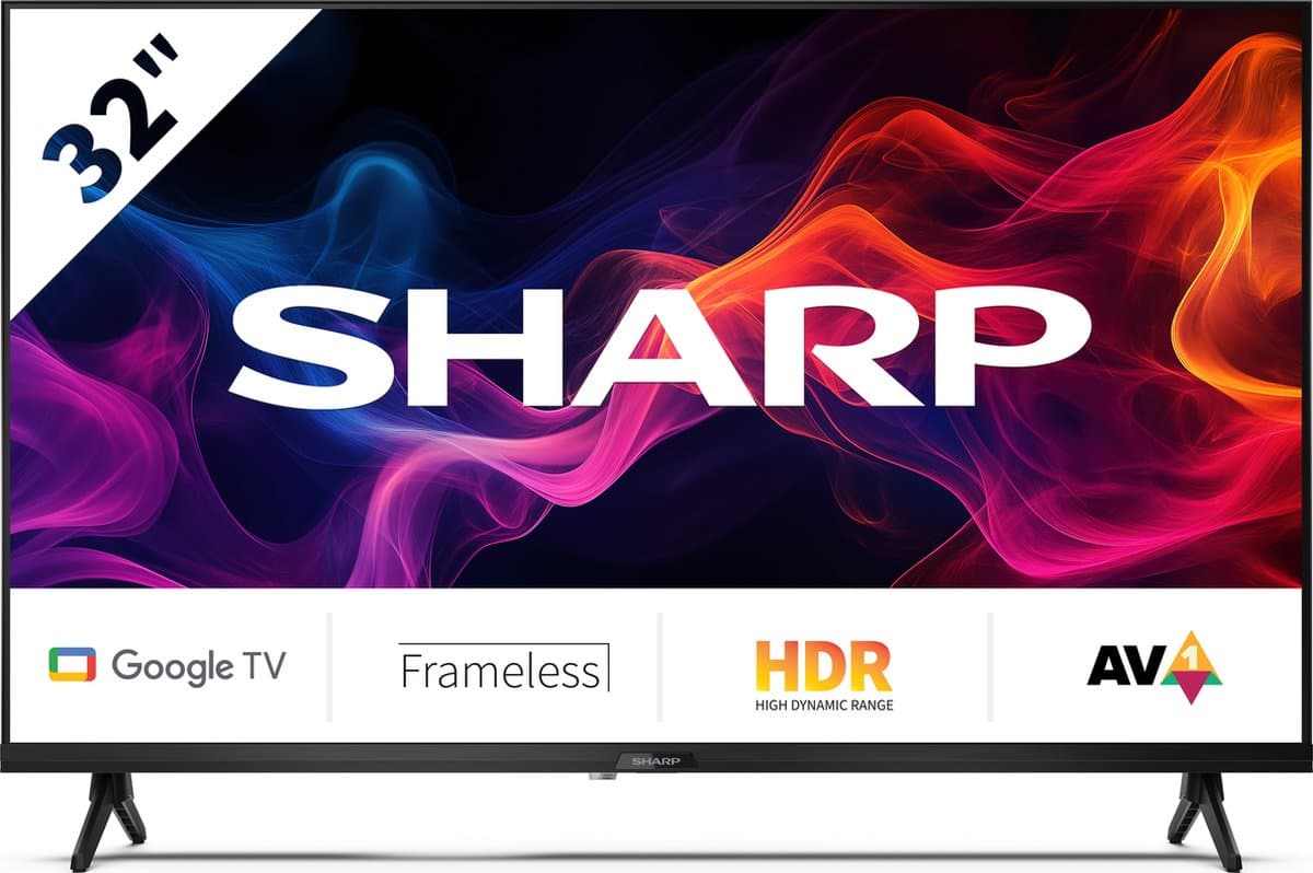Sharp 32GF2265 - 32inch HD televisie met Google TV - 2024 — afbeelding 1