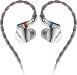 FIIO FD15 - In-ear oordopjes - Bedraad - Oorhaak - Zilver — thumbnail 1