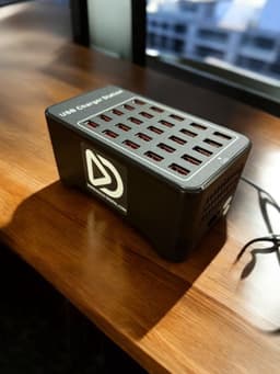 25 Poort USB oplaadstation USB-25-150W-2A | oplader snellader 25 poorten USB | Dolly Digital© — thumbnail 3