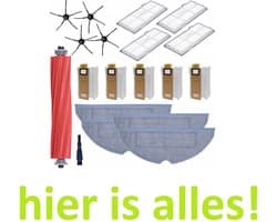 Set filters rollen borstels moppen zakken compatibel met Roborock S7 S7+ S7 Max S70 S75 T7S - hoogwaardige vervanging - Roborock S7 2021 - Roborock S7 - Roborock S7 Plus - Roborock S7 Max - Roborock S70 - Roborock S75 - hier is alles!
