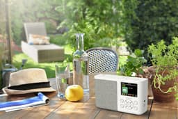 Kenwood CR-M33DAB DAB+ Radio - Interne accu - Wit — thumbnail 5