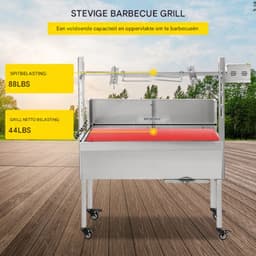 Elektrische BBQ - Grill Functie - Rookvrij Voor Binnen of Buiten - Moderne Look — thumbnail 5
