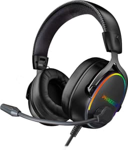 Phreeze GH5 Game Headset met Flexibele Microfoon & RGB Verlichting - Koptelefoon met Draad - Gaming Headsets - Geschikt voor PC / PS5 / PS4 / Switch / Xbox — thumbnail 1