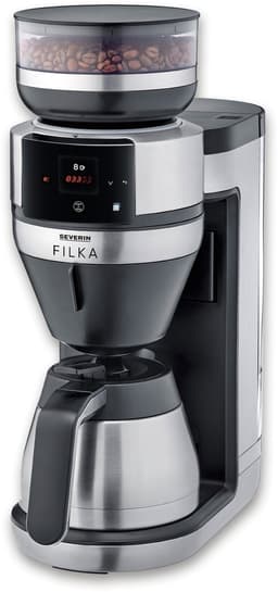 Severin KA 4853 FILKA Filterkoffiezetapparaat – Volautomaat – Bonen & Filterkoffie – 5 Sterktes – Touch Display – Thermoskan — thumbnail 5