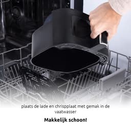 BluMill Airfryer – Heteluchtfriteuse met 8 Programma’s – 4,5 Liter – 1500W – Inclusief Crispplaat — thumbnail 14