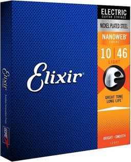 Elixir 12052 Nanoweb Snaren voor Elektrische Gitaar (10-46) — thumbnail 3