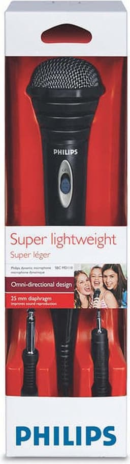 Philips SBCMD110 - Microfoon met snoer - Zwart — thumbnail 2