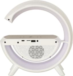BVT® Digitale Wekkerradio - Klokradio Slaapkamer - Draadloze Oplader - Radio - Speaker - Klok - Lamp - 7 Verschillende Wekker Geluiden - 13 Verschillende Lichtkleuren - Enkele Kleuren Of RGB Effect - Voor Volwassen en Kinderen — thumbnail 5