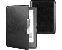 Lunso Geschikt voor Kobo Glo / Glo HD / Touch 2.0 hoes (6 inch) - sleepcover - Zwart