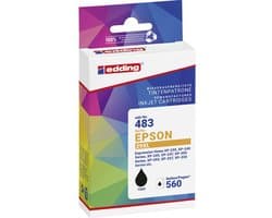Edding Inktcartridge vervangt Epson T2991, 29XL Compatibel Zwart EDD-483 18-483-01