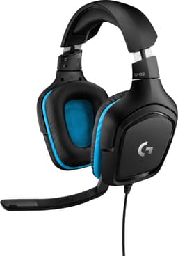 Logitech G432 - Bedrade Gaming Headset - Multiplatform - Blauw — thumbnail 1