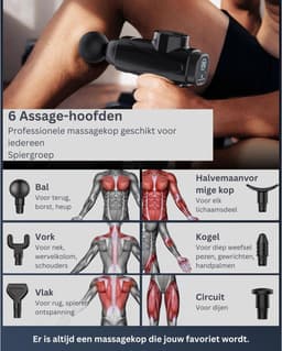 ApexArte® Massage Gun Professioneel - Massage Apparaat - Theragun — thumbnail 2