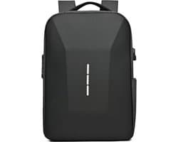 Mygroot- Waterdichte Rugzak - Inclusief Usb Oplaadstation - Anti Diefstal - Laptop tas t/m 17 inch - Voor dames en heren - Schooltas - Zwart