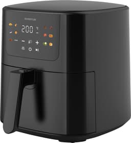 Inventum GF501HLDB Airfryer XL - 5L - 11 programma's - 70-200 °C - Tot 5 personen - Zwart — thumbnail 2