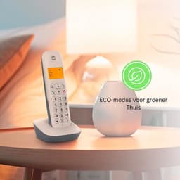 ApexArte® Huistelefoon - Senioren Telefoon Vaste Lijn - GSM - Wit — thumbnail 3