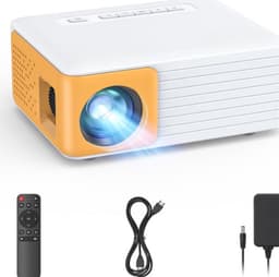 Mini Beamer - Full HD - 1080P - Miniprojector - USB/HDMI/AV - Projectie 30-120 inch — thumbnail 1