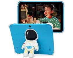White-Label® Kindertablet Vanaf 3 Jaar - Tablet Kinderen - Kinderspeelgoed - Blauw
