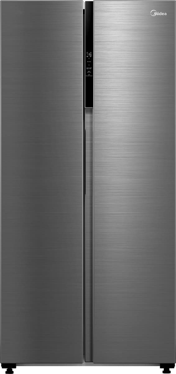 Midea MDRS619FIE46 - Amerikaanse koelkast - Total No Frost - Geborstelde RVS - Inox - 41 dB - E label — afbeelding 1