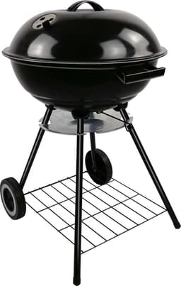 BBQ collection Barbecue Rond - Kogelbarbecue - Houtskool BBQ - met Deksel en Wielen - Opbergrooster — thumbnail 1