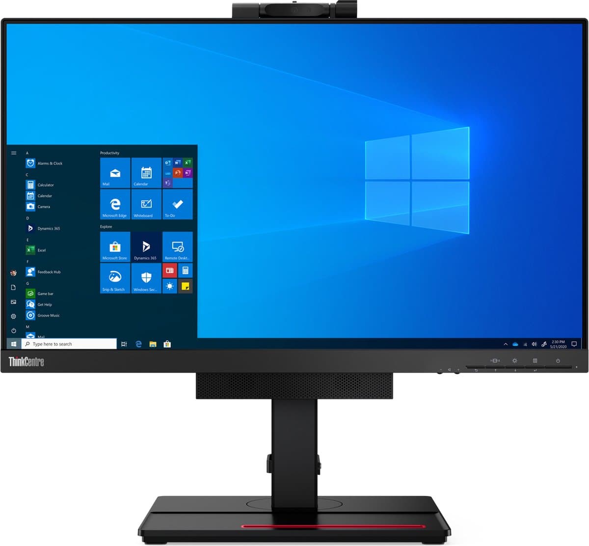 Monitor Lenovo 11GCPAT1EU FHD 23,8" LED IPS — afbeelding 1