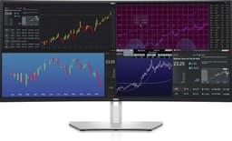 Dell UltraSharp U3824DW - Ultrawide QHD+ IPS Black Monitor - USB-C Docking 90w - RJ45 - KVM Switch - 38 inch — thumbnail 7