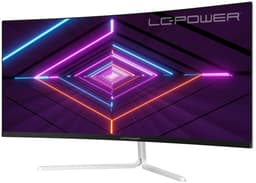 LC-Power LC-M34-UWQHD-100-C-V3 - 34" UltraWide Quad HD LCD Computer Monitor - Wit — thumbnail 5