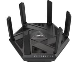 ASUS RT-AXE7800 - Draadloze Router - Tri-band - Extendable - WiFi 6E - 7800 Mbps - Zwart
