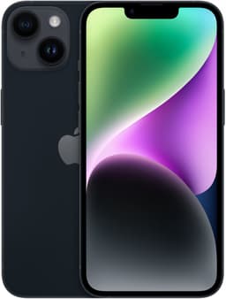 Apple iPhone 14 - 128GB - Middernacht — thumbnail 1