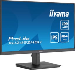 iiyama ProLite XU2492HSU-B6 computermonitor, 60,5 cm (23,8 inch) IPS-paneel met USB-hub en 100Hz verversingssnelheid, Full HD LED, zwart — thumbnail 5