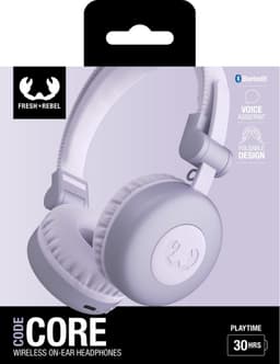 Fresh ‘n Rebel Code Core – Draadloze on-ear koptelefoon – Bluetooth - 30 uur Speeltijd - Dreamy Lilac — thumbnail 3