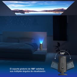 Mini 4K Thuisbioscoop Projector met Android 11.0 - 500 ANSI Lumen - Wifi 6 & BT 5.2 — thumbnail 3