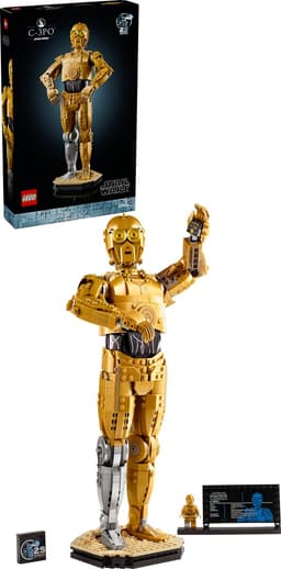LEGO Star Wars - C-3PO Decoratie Bouwpakket met Droid Figuur - 75398 — thumbnail 2