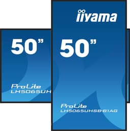 iiyama LH5065UHSB-B1AG digitaal signage flatscreen 125,7 cm (49.5") LCD Wi-Fi 800 cd/m² 4K Ultra HD zwart, met ingebouwde processor Android 11 24/7 — thumbnail 4
