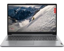 Lenovo IdeaPad 1 15ALC7 AMD Ryzen™ 7 5700U Laptop 39,6 cm (15.6") Full HD 16 GB DDR4-SDRAM 512 GB SSD Wi-Fi 5 (802.11ac) Windows 11 Home Spaans Grijs