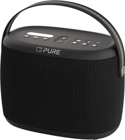 Pure Woodland waterdichte (IP67) buitenspeaker met Bluetooth en FM/DAB+ radio, Zwart — thumbnail 1