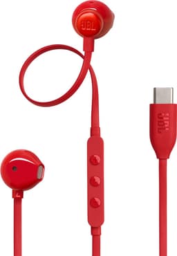 JBL TUNE 305C USB-C In-ear Bedrade oordopjes Rood — thumbnail 1