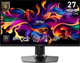 MSI MPG 271QRDE QD-OLED X50 computer monitor 67,3 cm (26.5") 2560 x 1440 Pixels Wide Quad HD Zwart — thumbnail 1