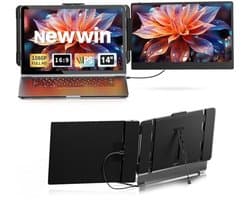 14 inch FHD 1080P IPS Laptop Monitor Extensie voor 13-17 inch Laptops