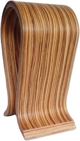 Houten hoofdtelefoonhouder - Duurzaam en Antislip Design voor Thuis en Kantoor — thumbnail 3