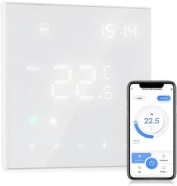 Slimme Thermostaat WiFi met App Bediening voor Vloerverwarming - Programmeerbaar en Afstandsbediening — thumbnail 1