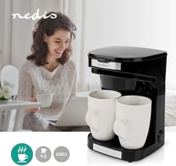 Koffiezetapparaat Met Filter Drupkoffiezetapparaat Handmatig Bedienbaar — thumbnail 2