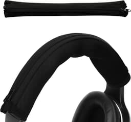 Hoofdband Hoofdtelefoon Beschermhoes - Neopreen Hoofdtelefoon Strap Cover in Zwart - Compatibel met Studio 3 en Solo 3 — thumbnail 1