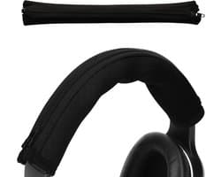 Hoofdband Hoofdtelefoon Beschermhoes - Neopreen Hoofdtelefoon Strap Cover in Zwart - Compatibel met Studio 3 en Solo 3