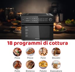 Digitale Heteluchtfriteuse van 30L met Dubbele Functie en 18 Programma's — thumbnail 5
