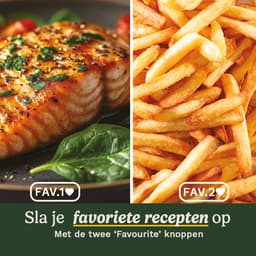 Cuisinart - XXL Dual-Zone Airfryer - Heteluchtfriteuse 2x5,2 - 2400W - 7 programma's - PFAS-vrije keramische coating - 2 manden voor tot 12 porties - Zwart — thumbnail 3