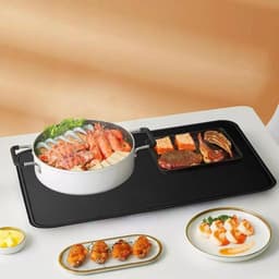 Heat Resistant Pad - Air Fryer Mat - Fireproof Kitchen Worktop Pad - Fiberglass Silicone Heat Protection Mat - Fire Resistant Mat - Worktop Protection Mat — thumbnail 5