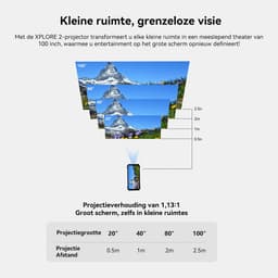 Blackview XPLORE 2 Projector - Robuuste Smartphone - 5G - 48GB RAM - 1TB ROM - 20000mAh - 120W snel opladen - 6.73 inch QHD+ AMOLED-scherm - Nachtzicht - Android 15 - Robuuste Telefoon - NFC - GPS - Zwart — thumbnail 10