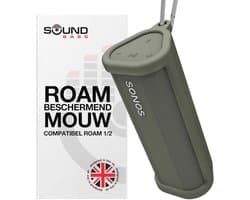 Draagbare Siliconen Hoes voor Draadloze Bluetooth Speaker | Blau | Inclusief Stevige Carabiner