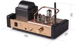 Geïntegreerde Vacuümbuis Versterker met Bluetooth en USB/DAC — thumbnail 2
