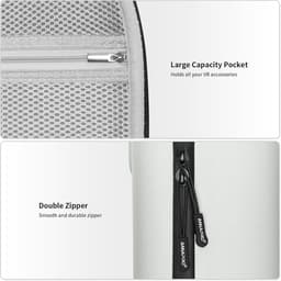 Harde case tas voor Meta Quest 3 headset en accessoires - perfect voor reizen — thumbnail 4